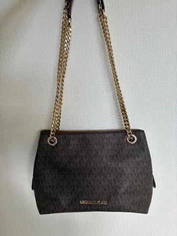 MICHAEL KORS 숄더백 다크 브라운