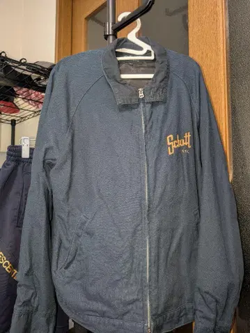 Schott 네이비 점퍼