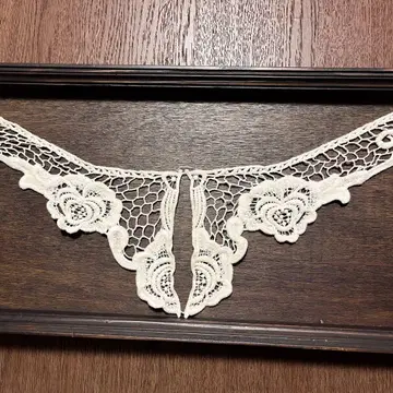1900년대 앤티크 레이스 탈부착 카라 특대형 40cm 이상