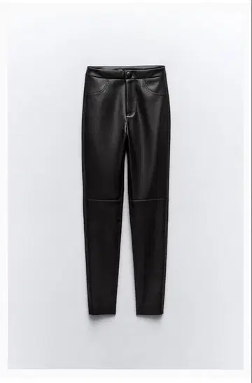 ZARA 가죽 느낌 원단 레깅스 가죽 스키니 팬츠