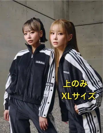 adidas W ADIBREAK VELOUR TT 블랙 XL