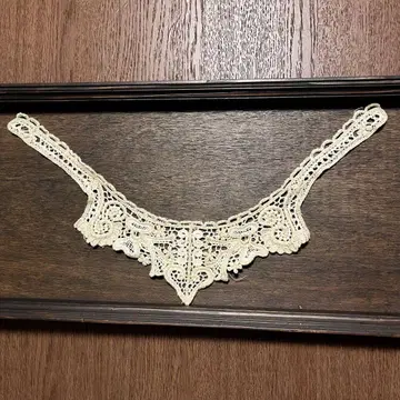 앤티크 레이스 탈부착 카라 특대형 40cm 이상