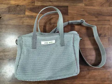 qbag paris 메쉬 숄더백 그레이