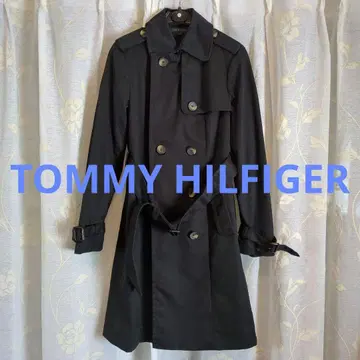 타미힐피거 TOMMY HILFIGER 트렌치코트 블랙