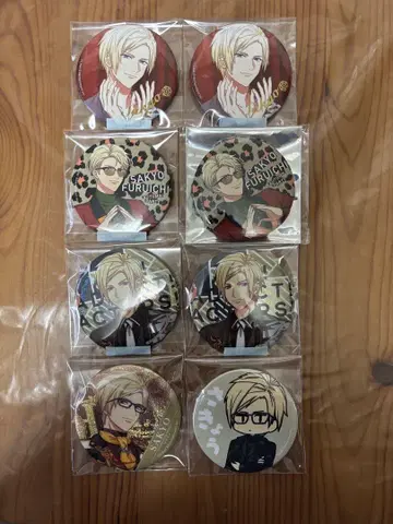 에이스리 A3! 후루이치 사쿄 캔뱃지 8개 세트