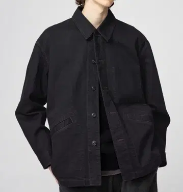 UNIQLO U 오버 사이즈 컬러 데님 자켓