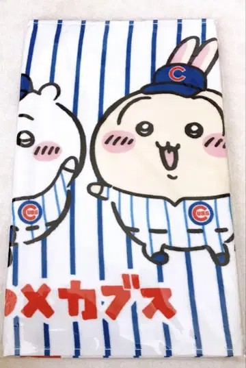 치이카와 MLB TOKYO SERIES 페이스 타월 (컵스)