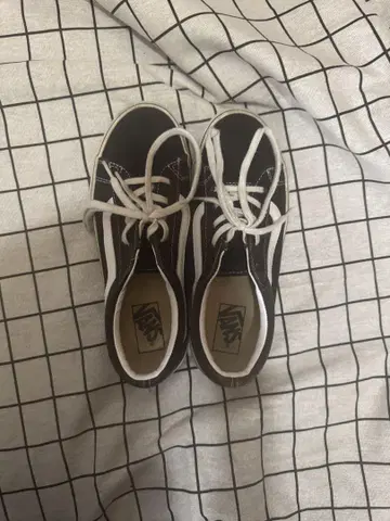 Vans 블랙 스니커즈 24.5cm