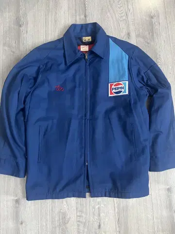PEPSI 워크 자켓 70s 미국제 라이너 포함