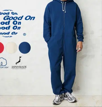 Good On 구드온 플리스 후드 수트 새상품 미사용 완판