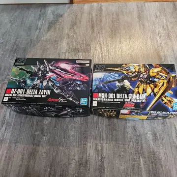 HG 델타 디자인 & 델타 건담 세트