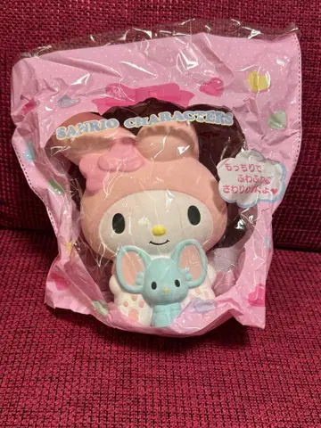 산리오 마이멜로디 쫀득하고 폭신폭신한 빅 마스코트