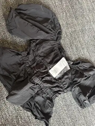 AZULBymoussy 반팔 셔츠 벌룬 2way