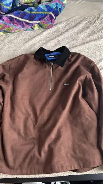 XLARGE 브라운 집업 트레이닝복 L
