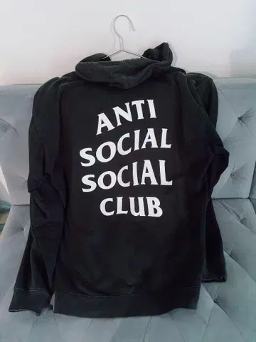 ANTI SOCIAL SOCIAL CLUB 후드티 블랙