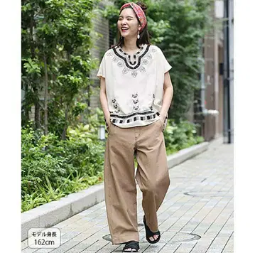 티티카카 자수 풀오버