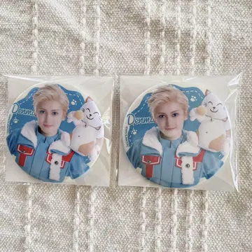 헤타뮤 마네키네코 캔뱃지 덴마크 마츠이 켄타 세트