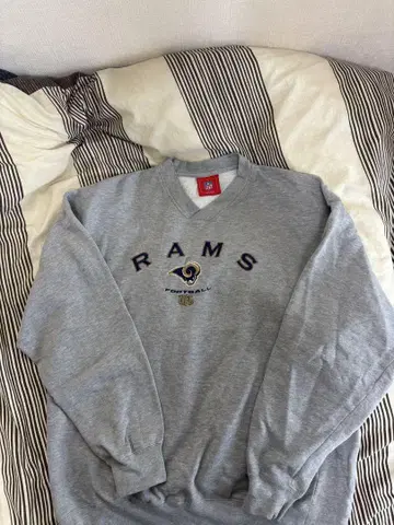 NFL RAMS FOOTBALL 맨투맨 XL 그레이