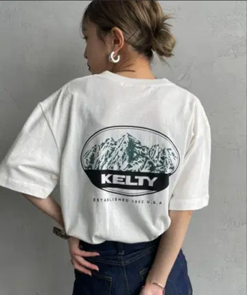 KELTY 오버사이즈 T셔츠 S사이즈 화이트