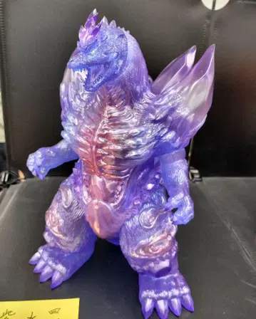 개구리 나무 스페이스고질라 보라색 크리스탈 소프트 비닐 GODZILLA