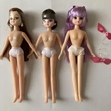 타카라토미제 리카짱 소체 세트