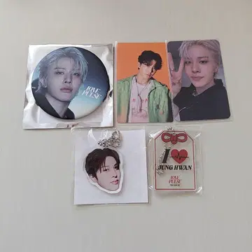 TREASURE 트레저 정환 트레이딩 카드 얼굴 아크릴 키링 묶음 판매