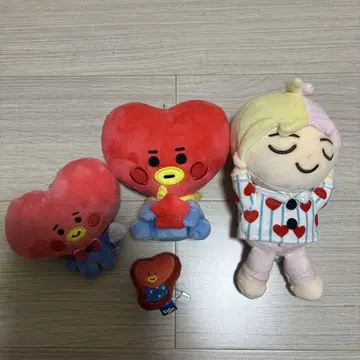 TATA 봉제 인형 세트 BTS