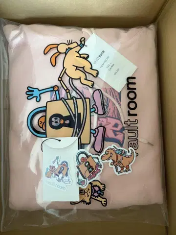 vaultroom nqrse HOODIE / PINK L 사이즈 덤 포함
