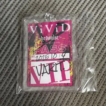ViViD hedonist 고베 varit. VIP 특전 키링 새상품