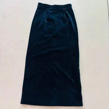 Coco Deal 롱 스커트 코듀로이 네이비 81cm ( A475 )