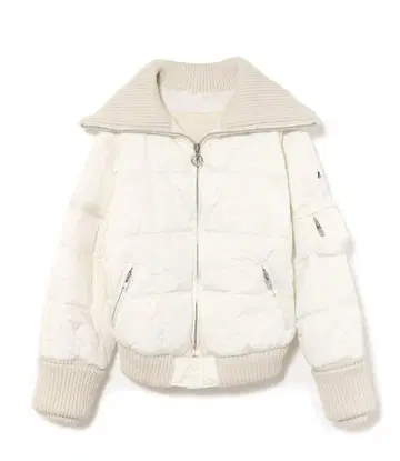 andmary Mary quilting jacket wh x bg