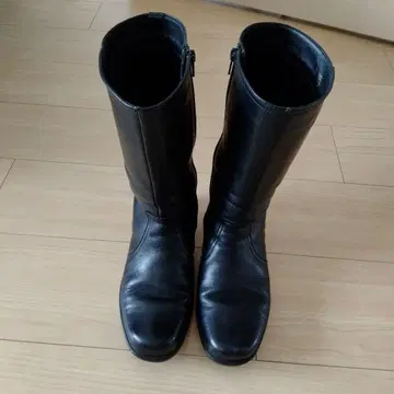 ACHILLES SORBO 가죽 부츠 23cm EEE 블랙