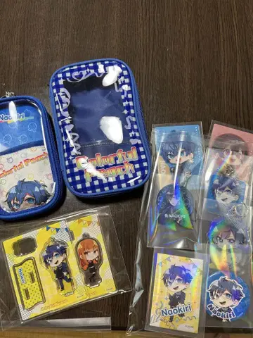 Naokiri 컬러풀 캐릭터 굿즈 세트