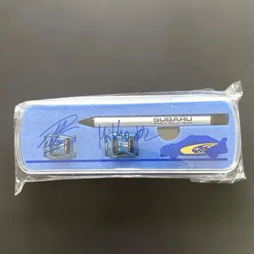 SUBARU WRC2004 샤프 펜 세트 임프레자 STI 사인 포함