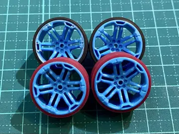 미니 사륜구동 페라 타이어 약 22.8mm 로우 프릭션