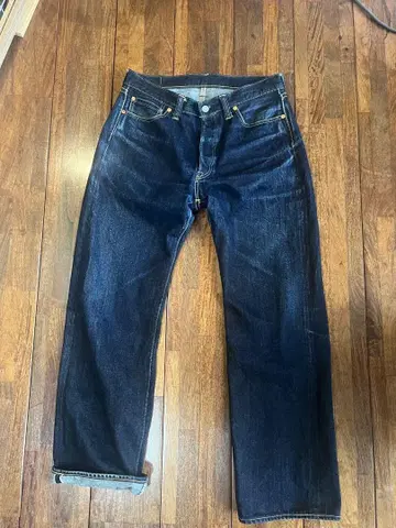 플랫 헤드 lot No3005XX w32 스트레이트 데님