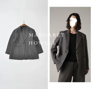 새상품급 2024ss 마가렛호웰 LINEN JACKET