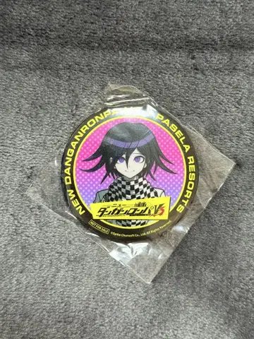 뉴 단간론파 V3 파세라 캔뱃지 오마 코키치