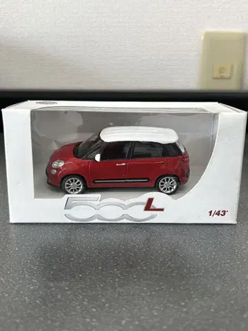 FIAT 1/43 500L 피아트 미니카 500 L 레드