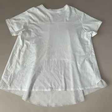 택 포함 새상품 design aera 메쉬 밑단 T셔츠