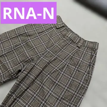 RNA-N 체크 무늬 캐주얼 팬츠