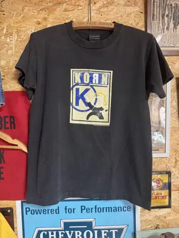 KORN T셔츠 블랙
