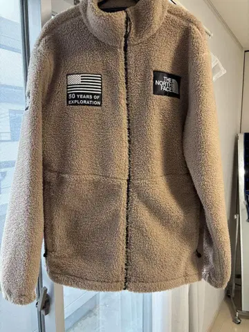 THE NORTH FACE 플리스 자켓 베이지