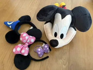 TOKYO Disney RESORT 캡 머리띠 머리끈 세트