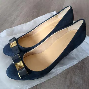 kate spade 펌프스 네이비 스웨이드