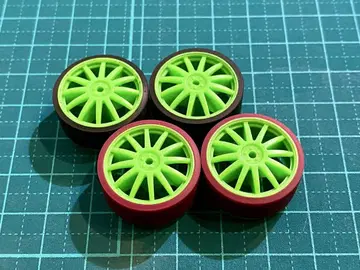 미니 사륜구동 페라 타이어 약 22.8mm 로우 프릭션