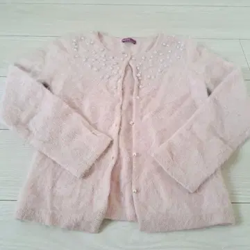 PinkyGirlsPrincess 펄 장식 가디건 M 사이즈