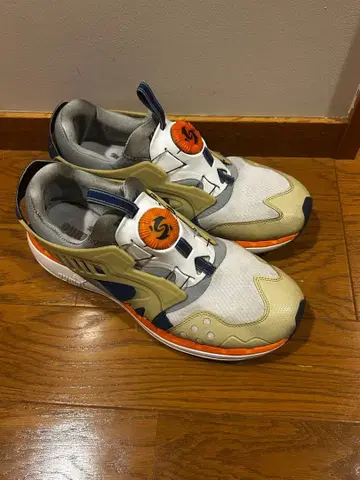 PUMA DISC 푸마 디스크 스니커즈 화이트/오렌지