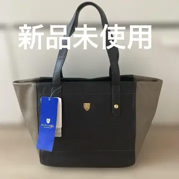 [새상품] BLUE LABEL CRESTBRIDGE 소가죽 레더 토트백