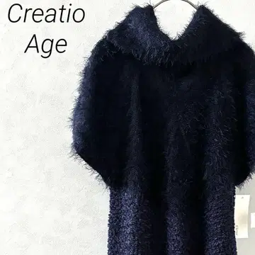[ 택 포함 새상품 ] Creatio Age 니트 튜닉 터틀넥